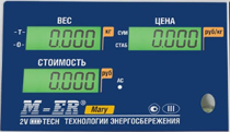 Пленочная панель передняя 223 АС LCD в Новокузнецке