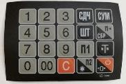 MER327L015 Пленка клавиатуры (327 LED/LCD) в Новокузнецке