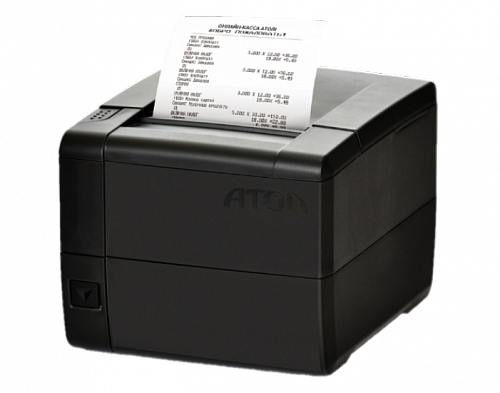 ККТ АТОЛ 25Ф. Черный. USB. RS-232. Ethernet. 5.0